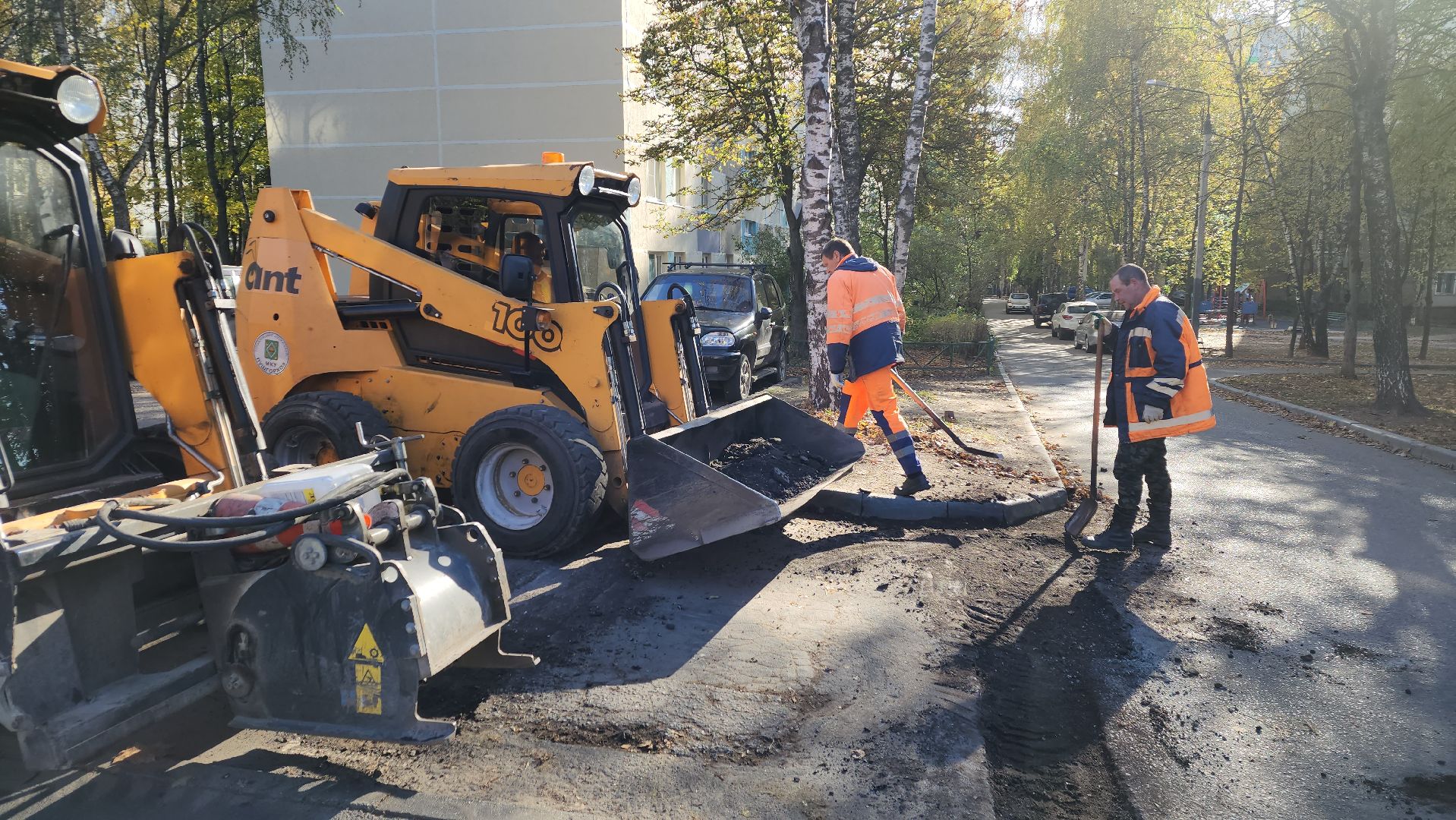 пушкино, ямочный ремонт, добродел, добродел благоустройство, дорога, дворовая территория,