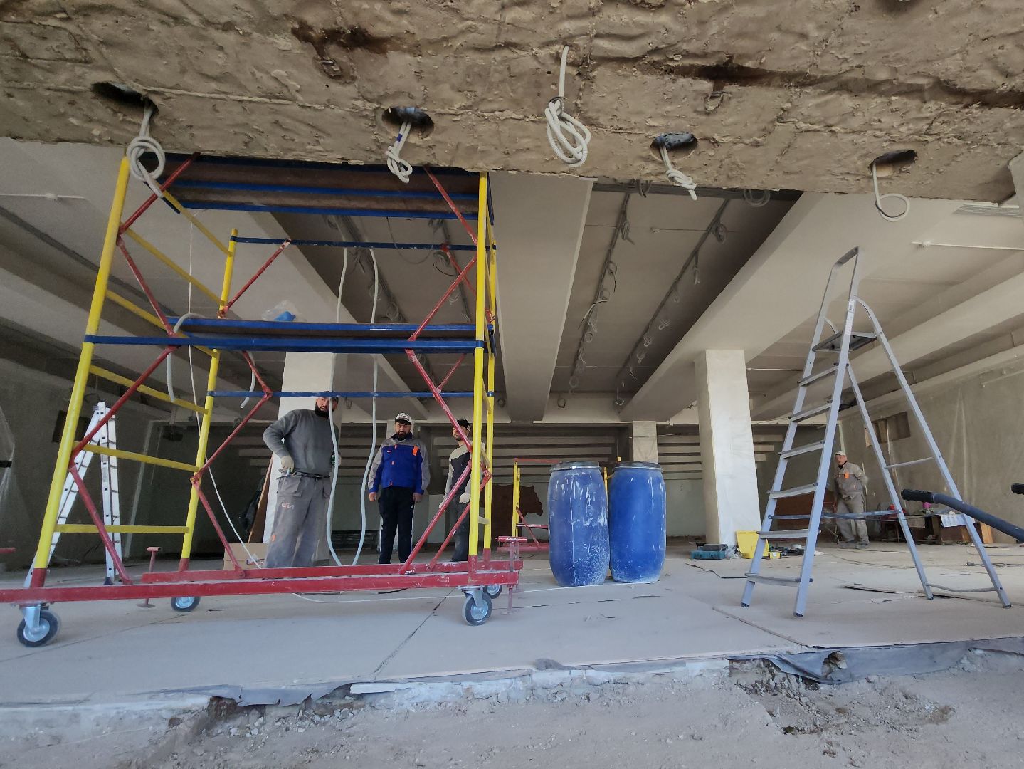 серпухов, дк россия, улица советская, редизайн фойе, ремонт дк,