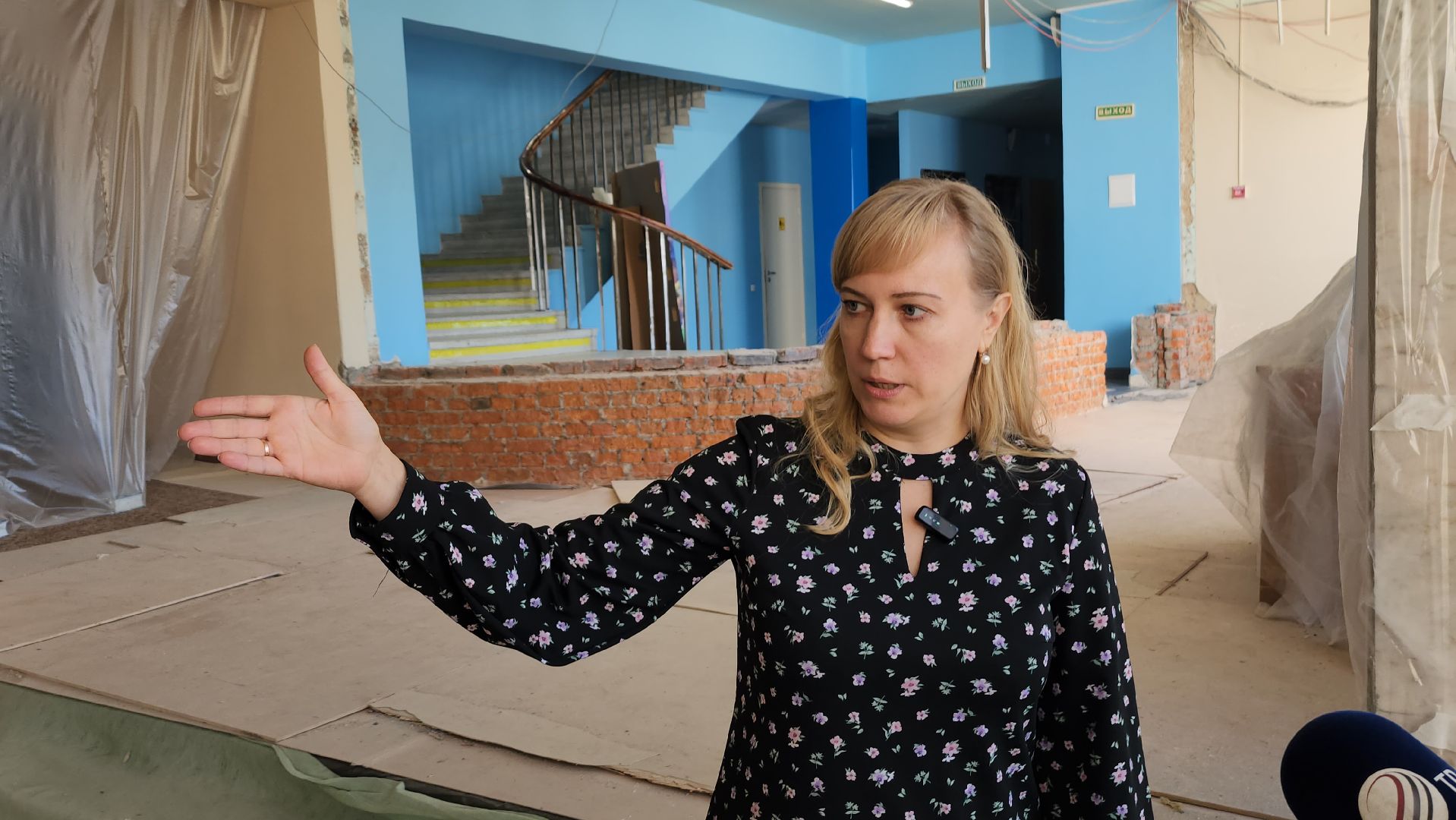 серпухов, дк россия, улица советская, редизайн фойе, ремонт дк,