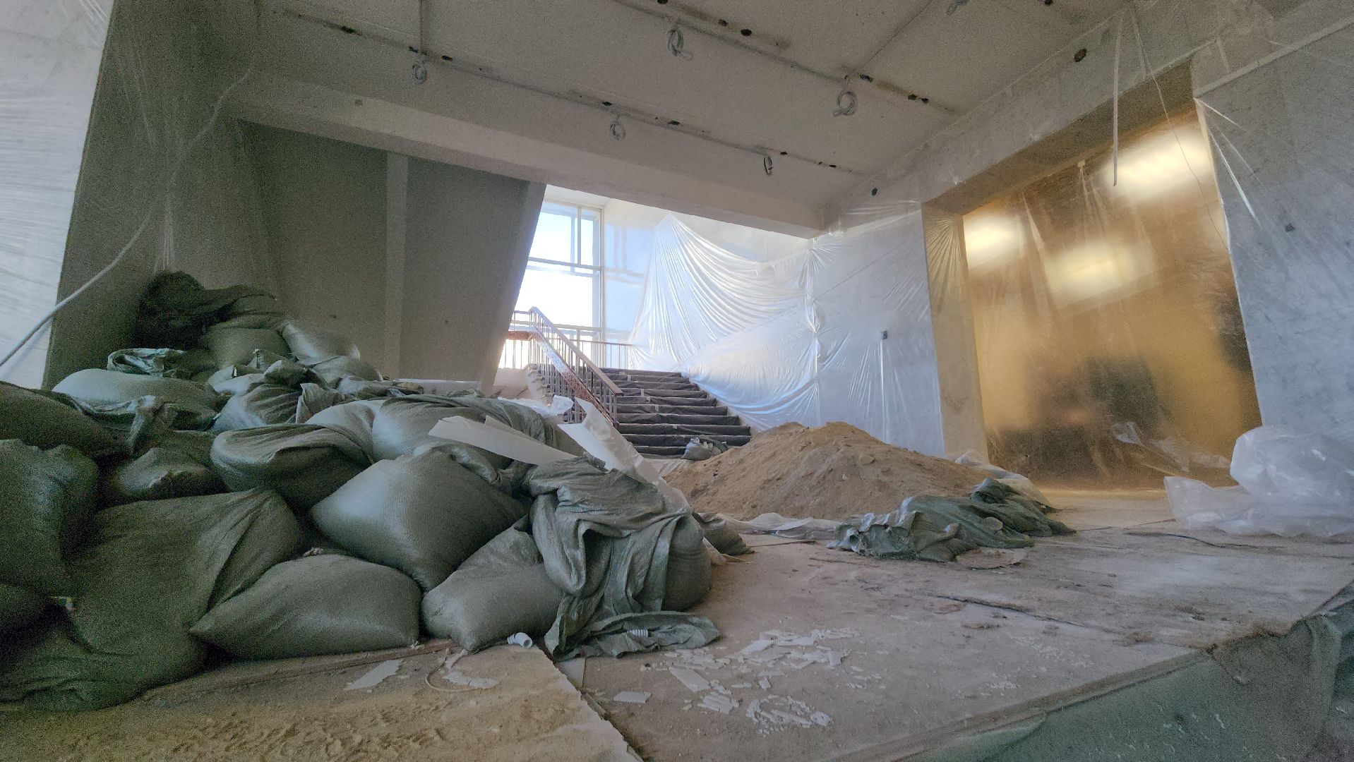 серпухов, дк россия, улица советская, редизайн фойе, ремонт дк,