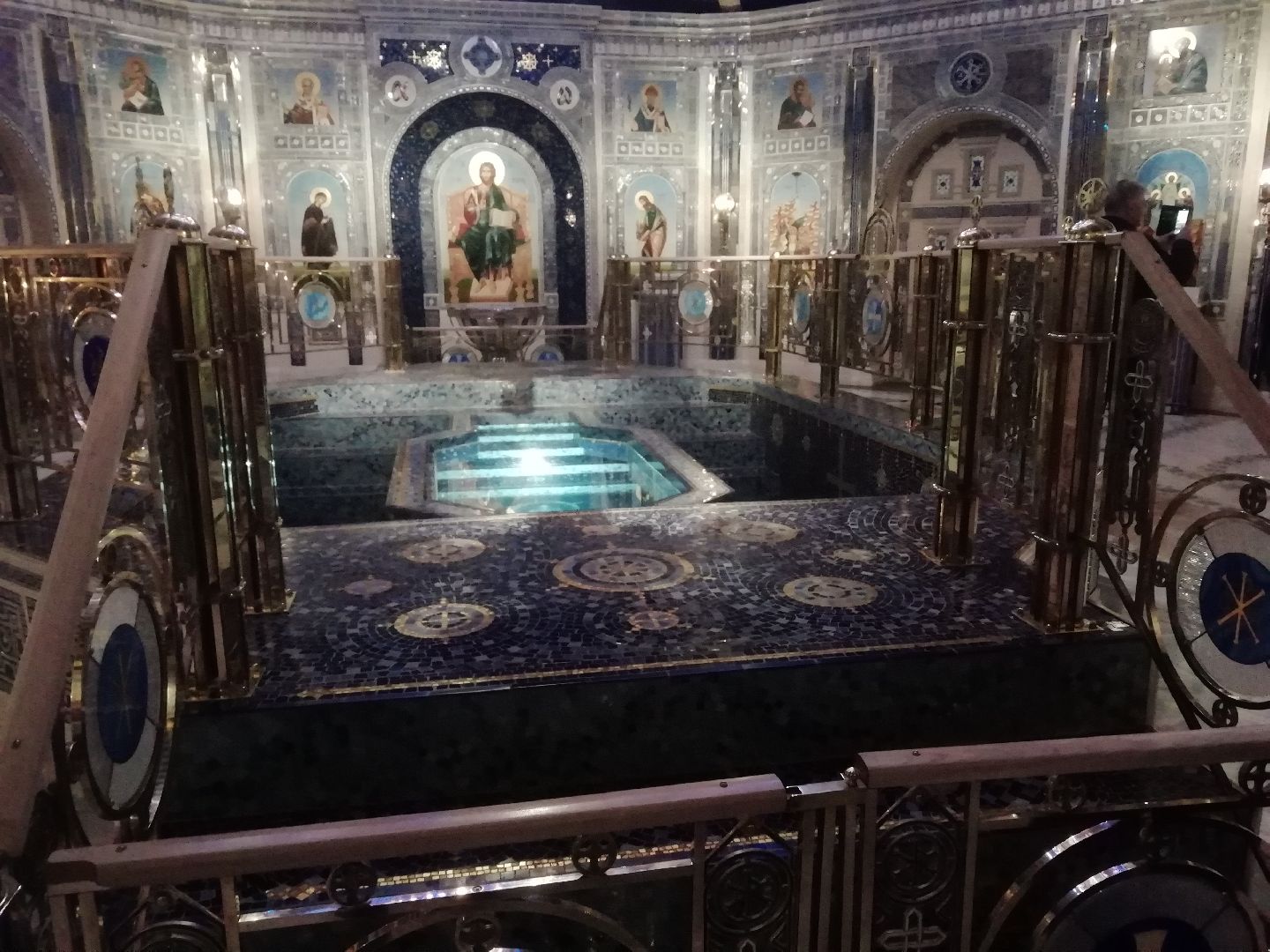 Кубинка, Главный храм Вооруженных сил России, Пасха, освящение куличей, богослужение