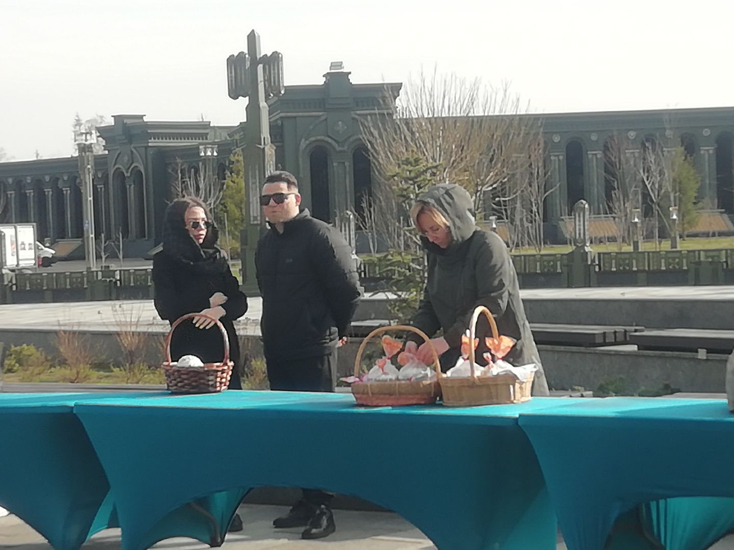 Кубинка, Главный храм Вооруженных сил России, Пасха, освящение куличей, богослужение