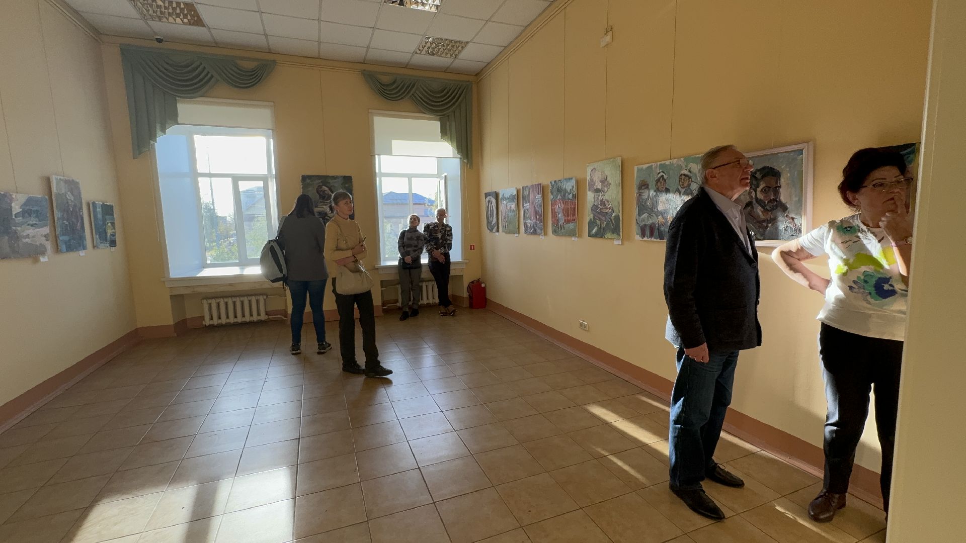 Солнечногорск, Выставка, Художник, Картины, Жители,