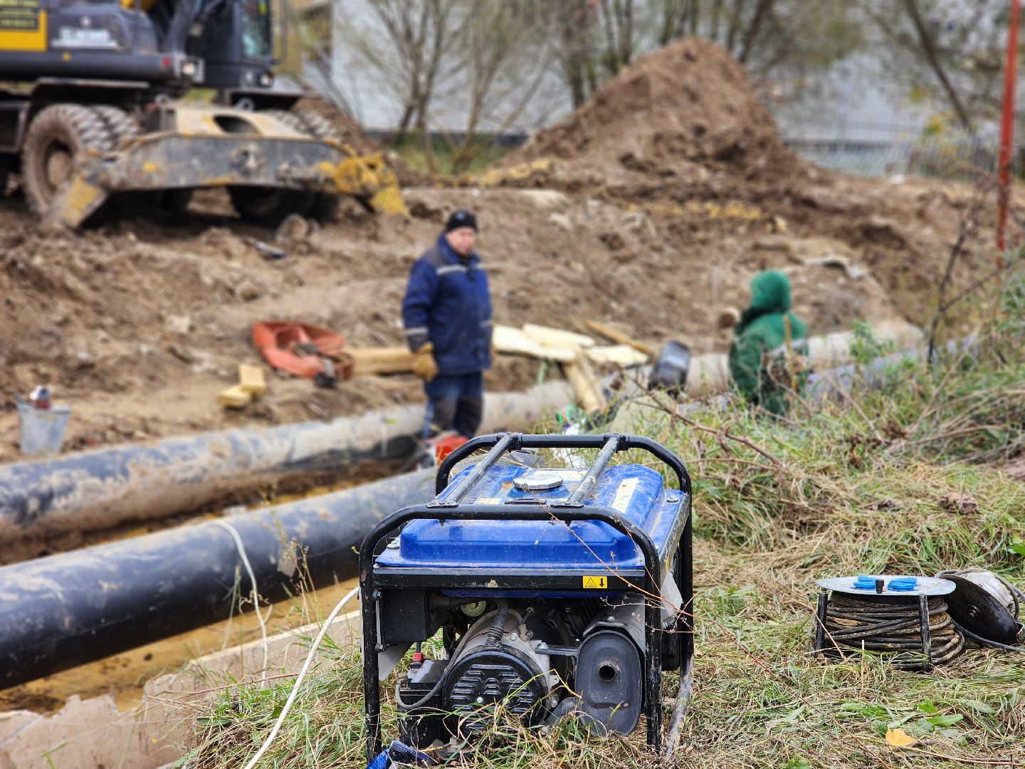 воскресенск, теплотрасса, отопление,