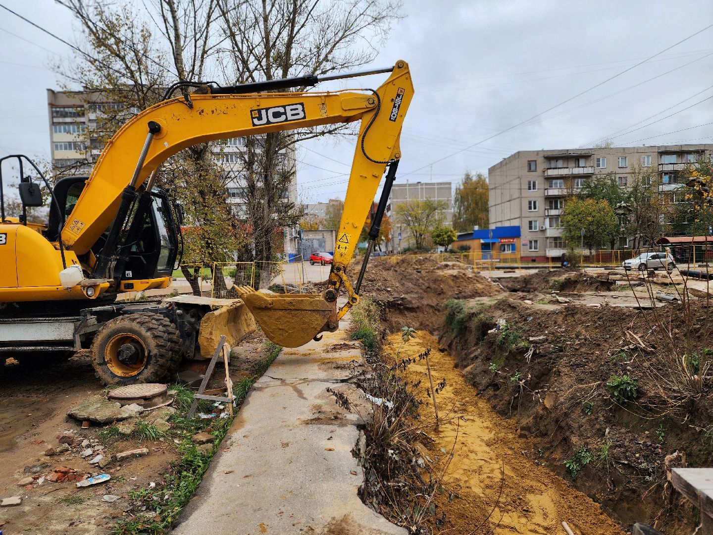 воскресенск, теплотрасса, отопление,