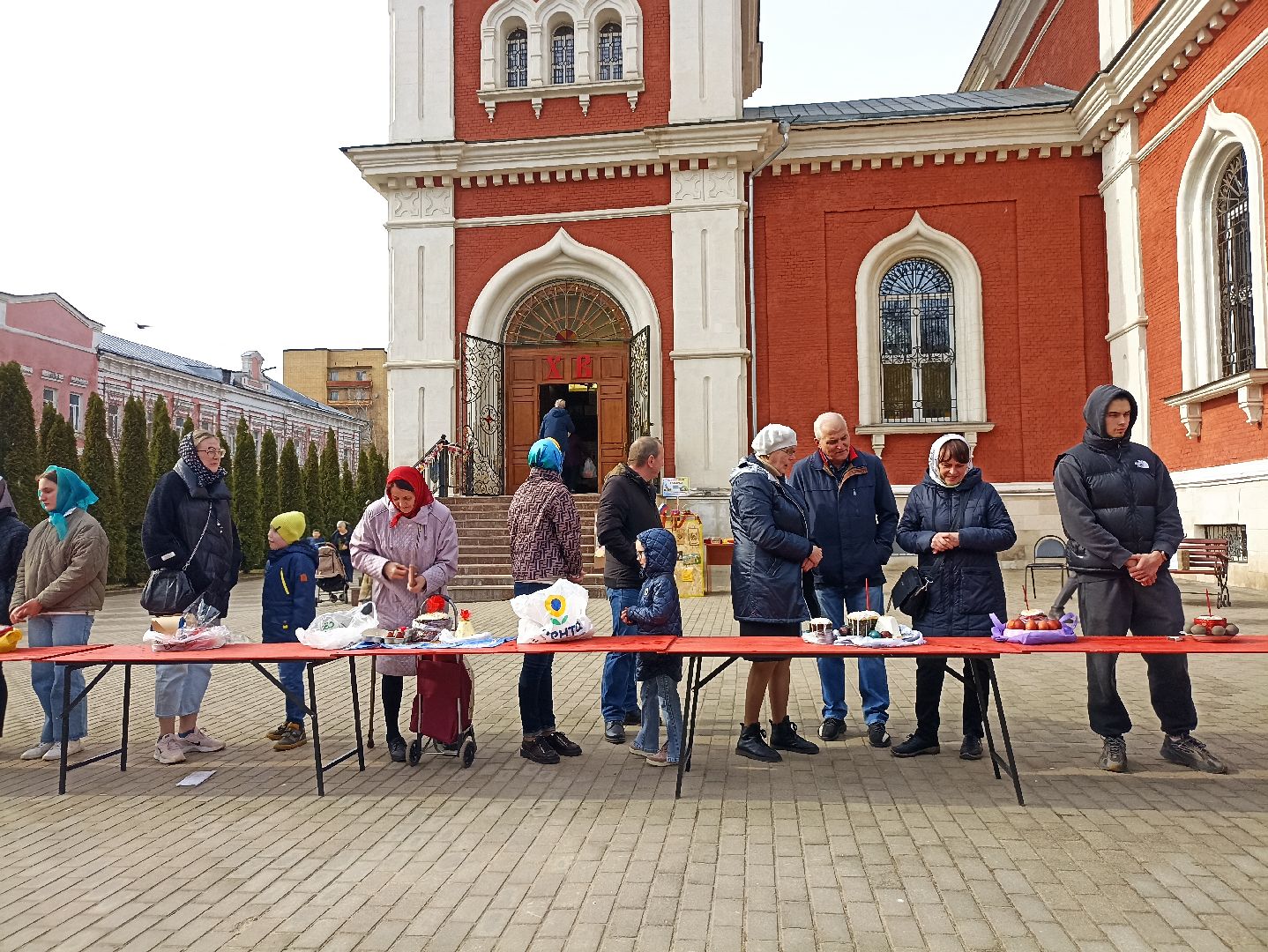 Серпухов, Подмосковье, пасха, праздник, кулич, освящение