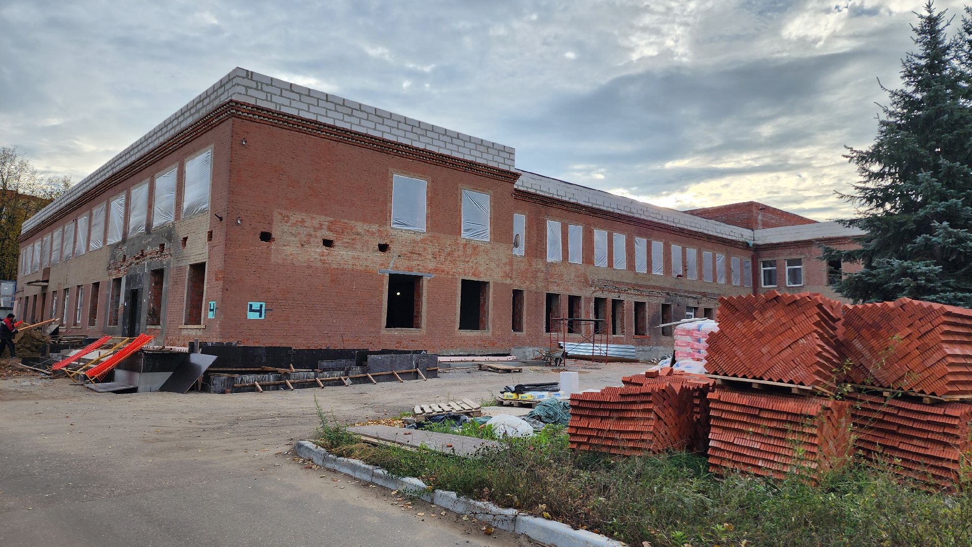 Домодедово, Хирургический корпус, ремонт, Подмосковье, Здоровье Подмосковья, Госпрограмма, Капитальный ремонт,