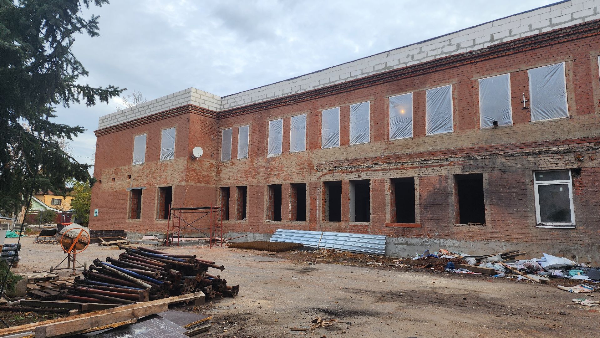 Домодедово, Хирургический корпус, ремонт, Подмосковье, Здоровье Подмосковья, Госпрограмма, Капитальный ремонт,