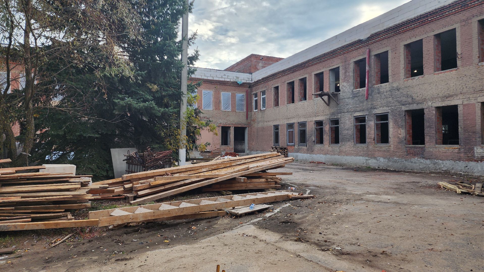 Домодедово, Хирургический корпус, ремонт, Подмосковье, Здоровье Подмосковья, Госпрограмма, Капитальный ремонт,