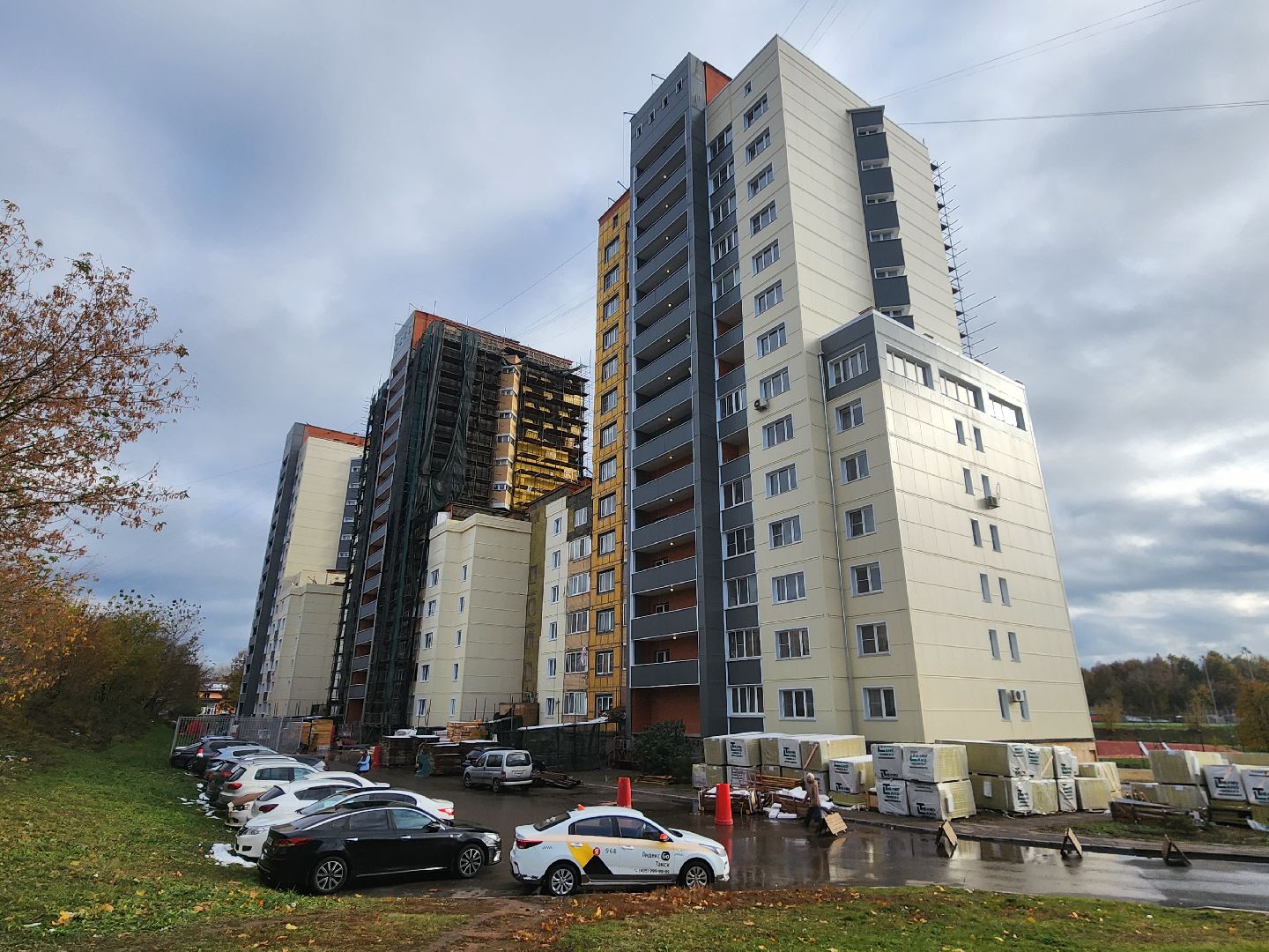 Чехов, улица Дружбы, ЖК Посейдон, капремонт фасада, реконструкция фасада, утепление, теплоизоляция, гидроизоляция, фонд капремонта мо,