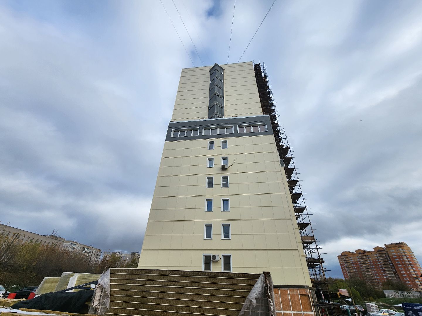 Чехов, улица Дружбы, ЖК Посейдон, капремонт фасада, реконструкция фасада, утепление, теплоизоляция, гидроизоляция, фонд капремонта мо,