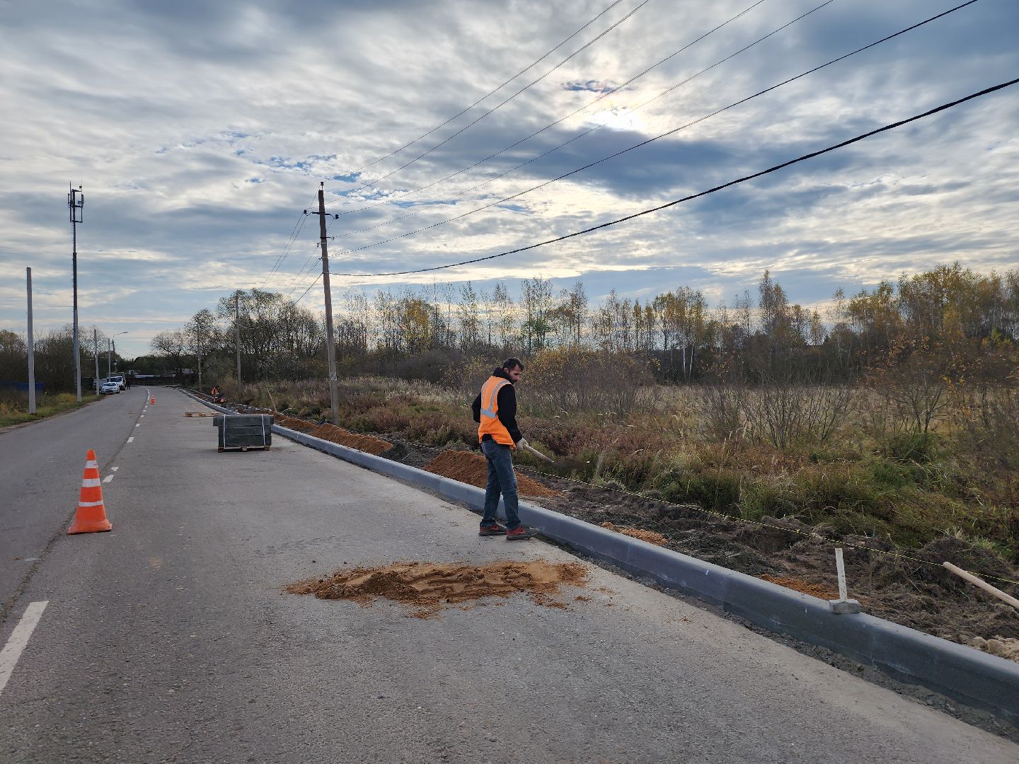 серпухов, подмосковье, благоустройство, ремонт дороги,
