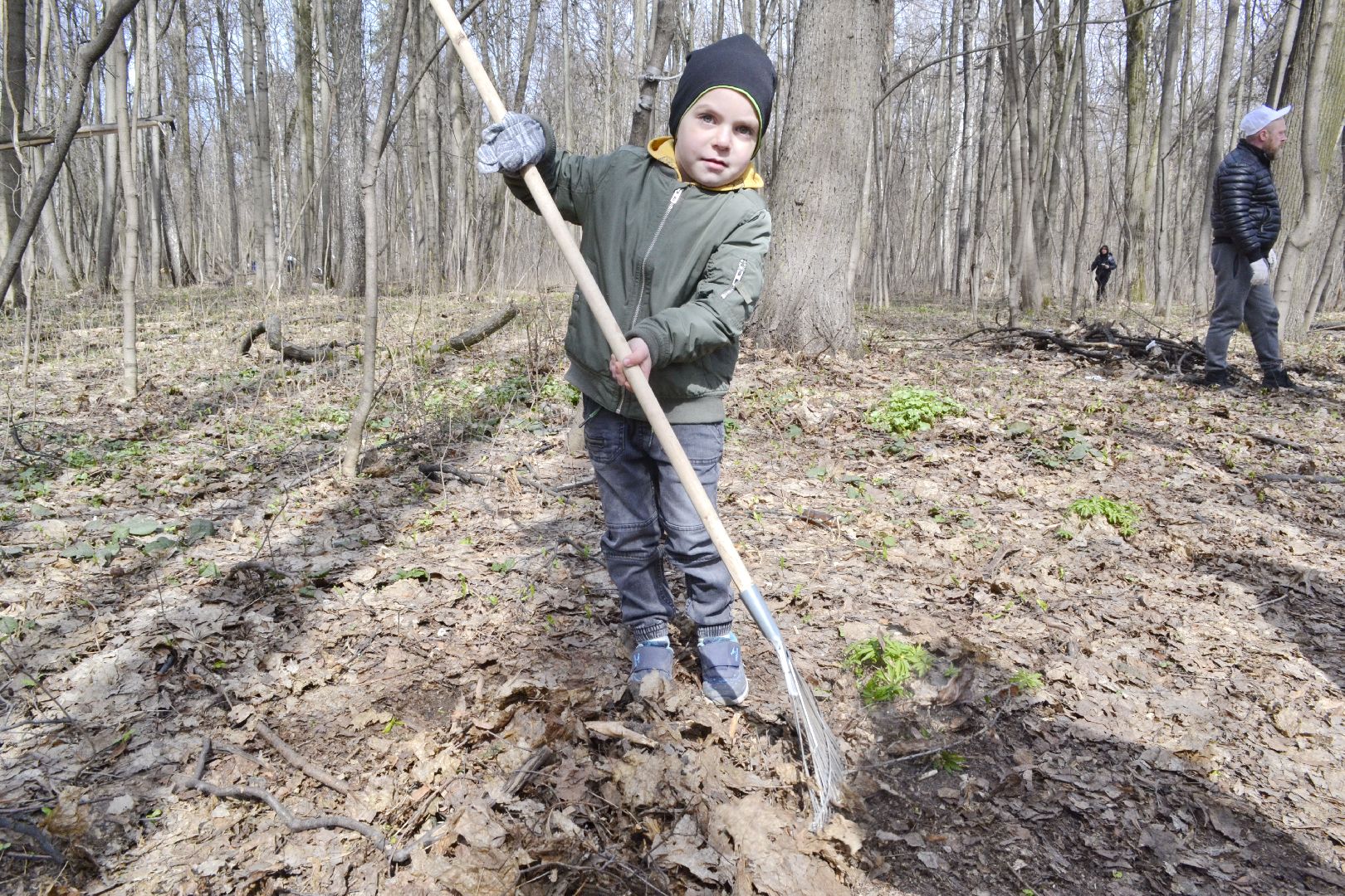 Балашиха, Подмосковье, субботники, лесопарки, Павлинский лесопарк, школьники