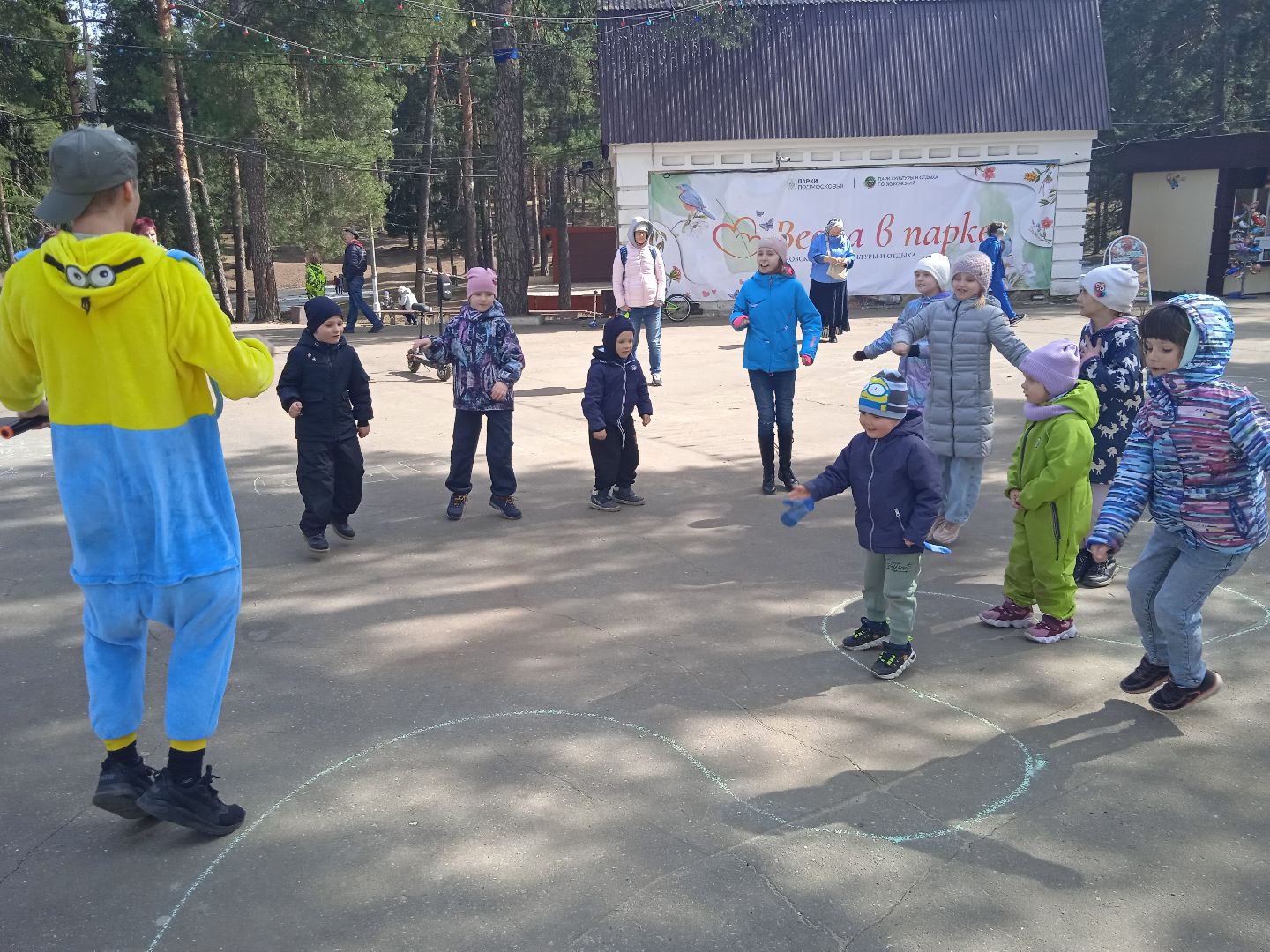 Бодрый, день, парк, сквер, 28 квартал, фонтан, забег