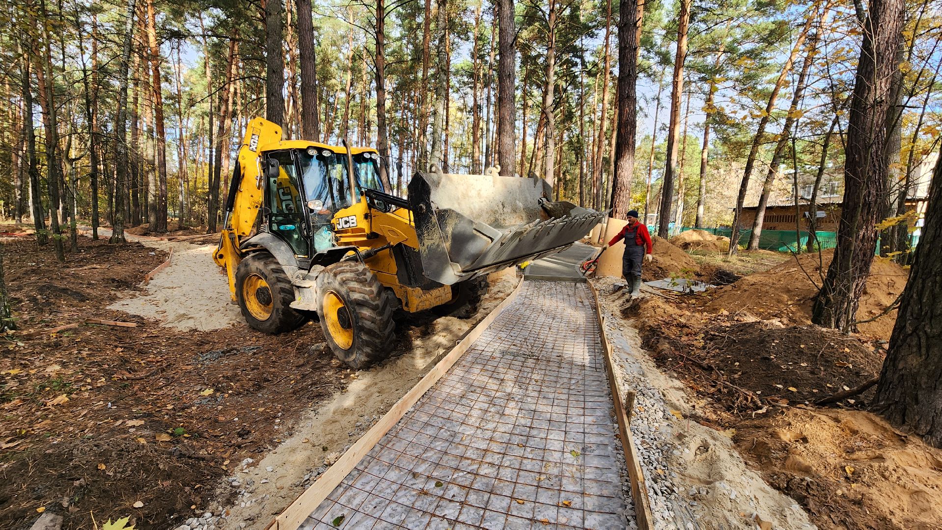 протвино, благоустройство, бетонирование дорожек, общественное пространство сказка, сказка в протвино,