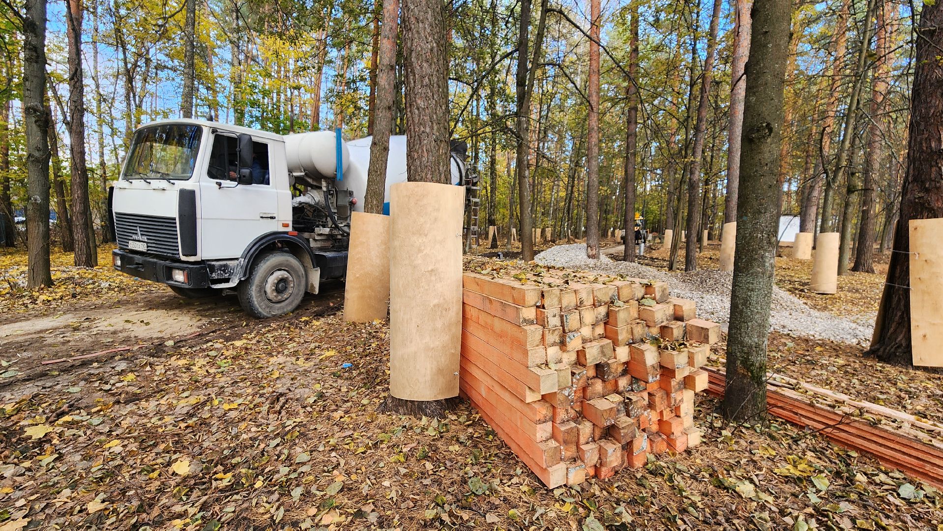 протвино, благоустройство, бетонирование дорожек, общественное пространство сказка, сказка в протвино,