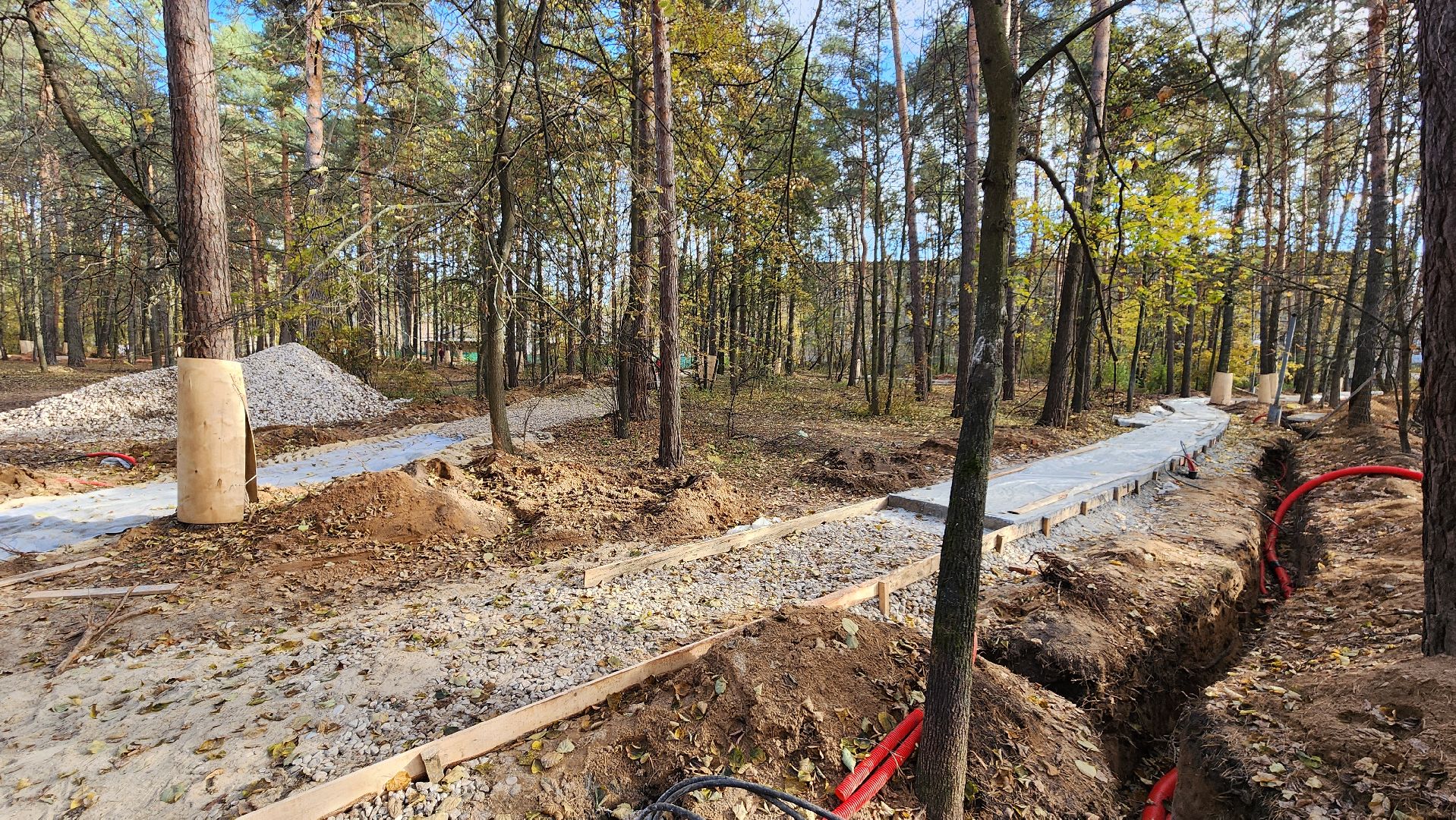 протвино, благоустройство, бетонирование дорожек, общественное пространство сказка, сказка в протвино,