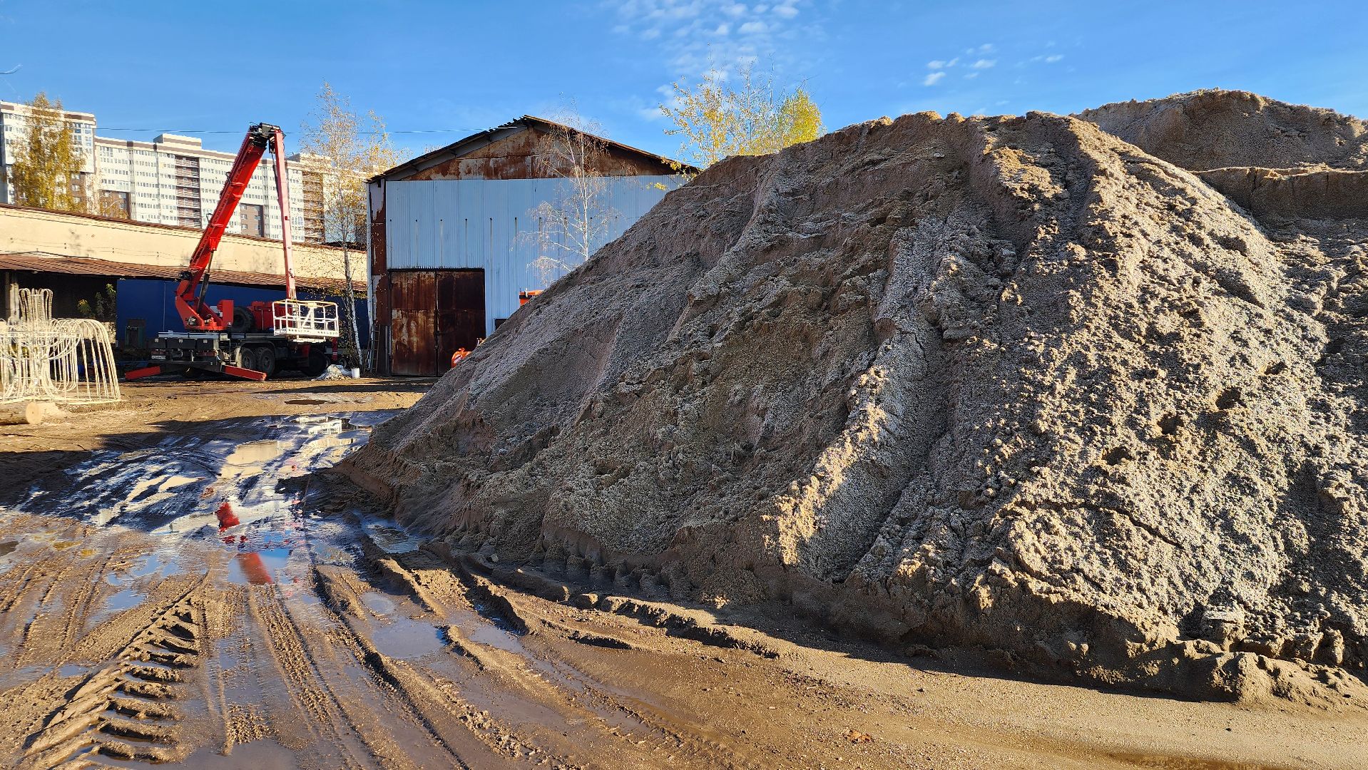 коммунальные службы, подготовка к зимнему периоду, коммунальная техника, Старая Купавна, Богородский городской округ,