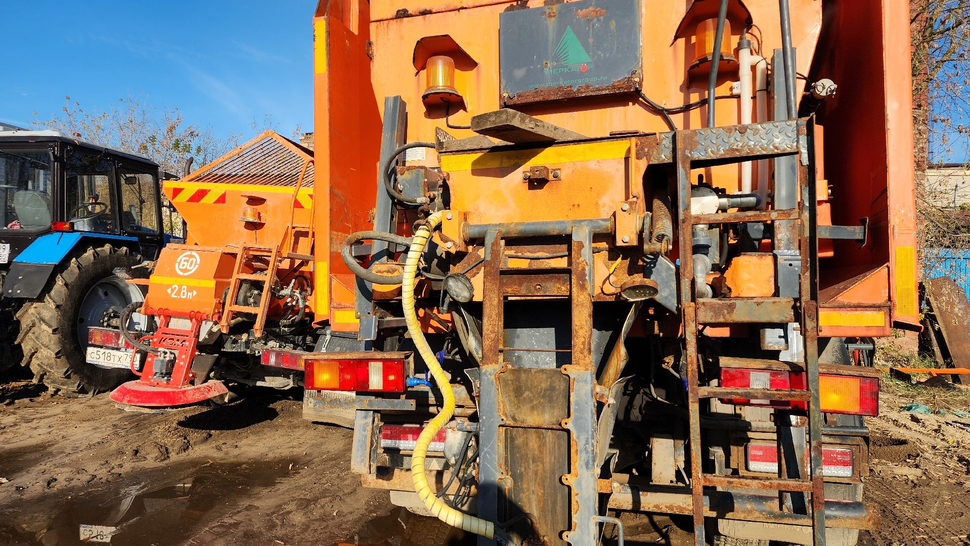 коммунальные службы, подготовка к зимнему периоду, коммунальная техника, Старая Купавна, Богородский городской округ,