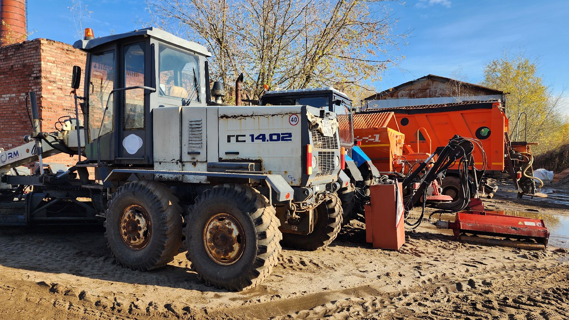 коммунальные службы, подготовка к зимнему периоду, коммунальная техника, Старая Купавна, Богородский городской округ,