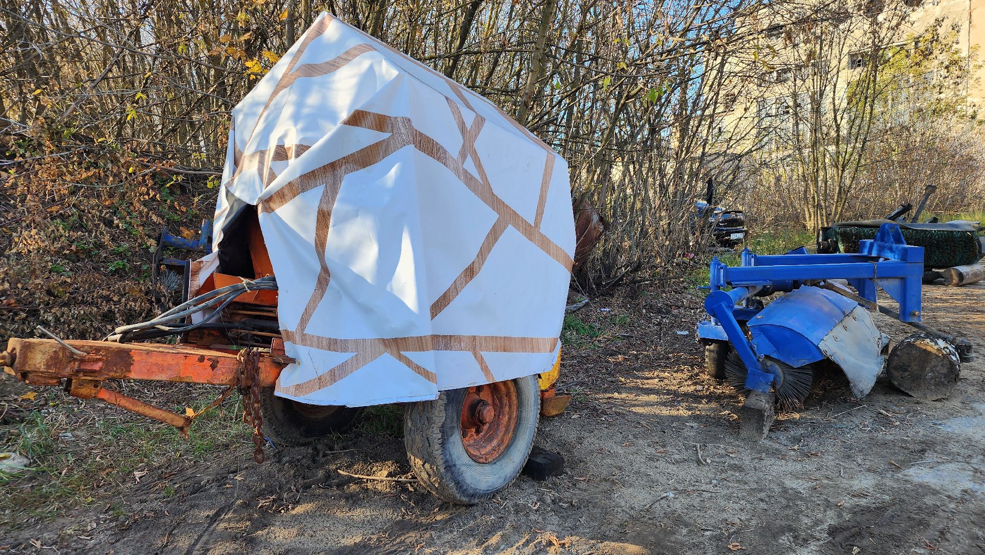 коммунальные службы, подготовка к зимнему периоду, коммунальная техника, Старая Купавна, Богородский городской округ,