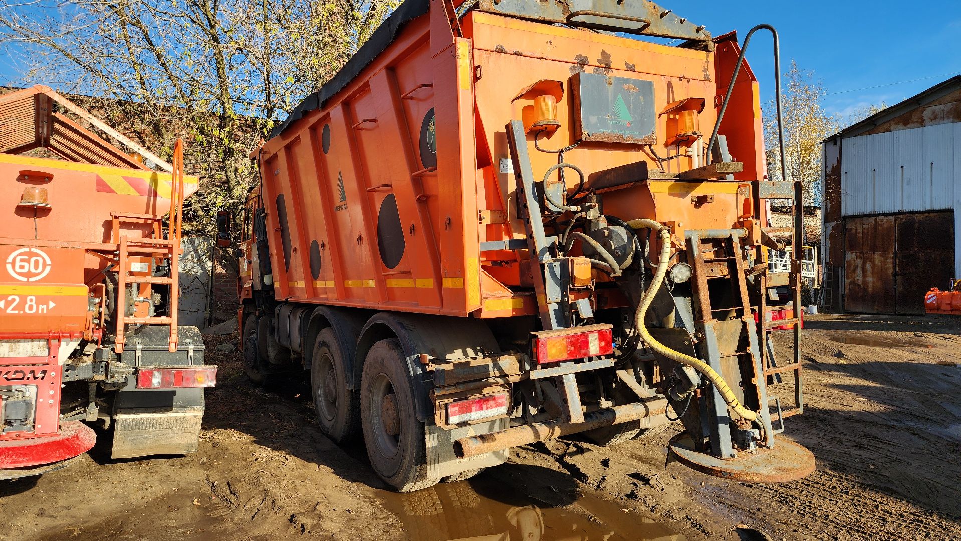 коммунальные службы, подготовка к зимнему периоду, коммунальная техника, Старая Купавна, Богородский городской округ,