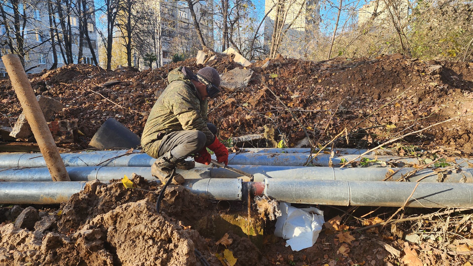 Солнечногорск, ЖКХ, микрорайон Выстрел, отопление, капремонт теплосети,