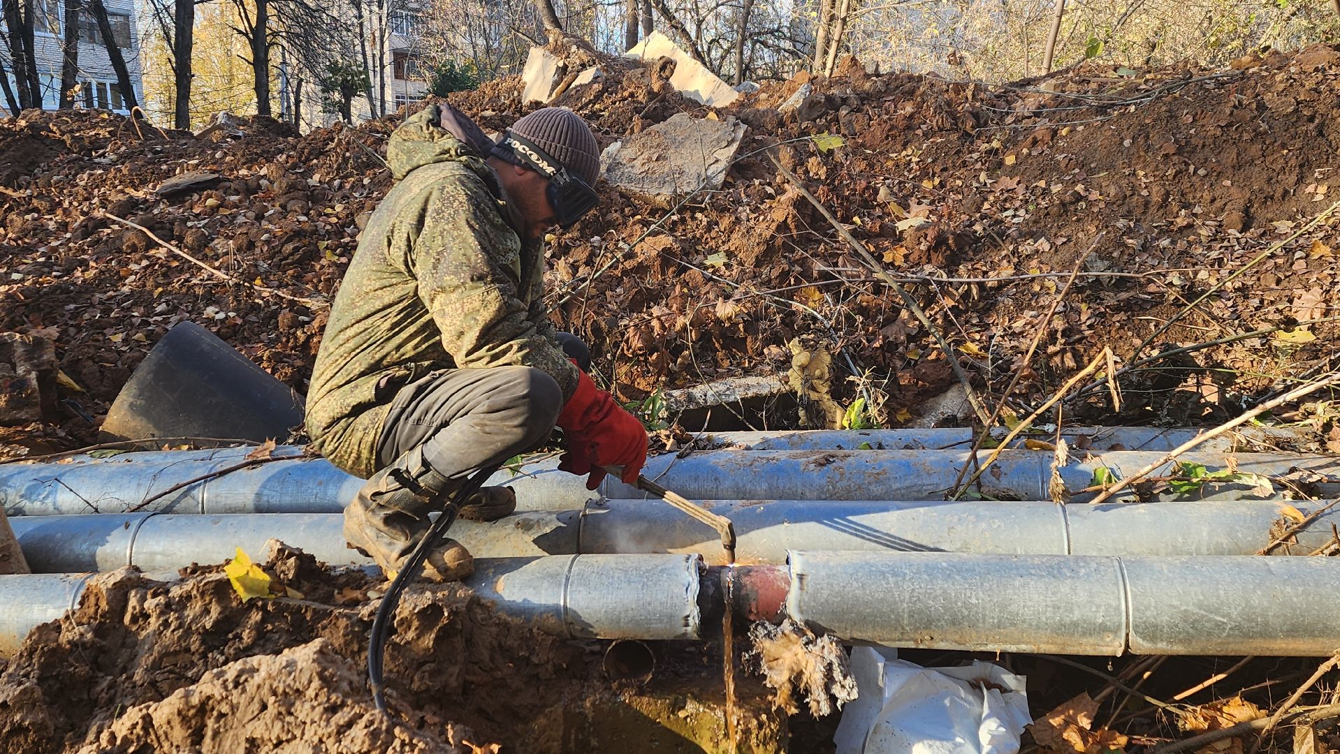 Солнечногорск, ЖКХ, микрорайон Выстрел, отопление, капремонт теплосети,