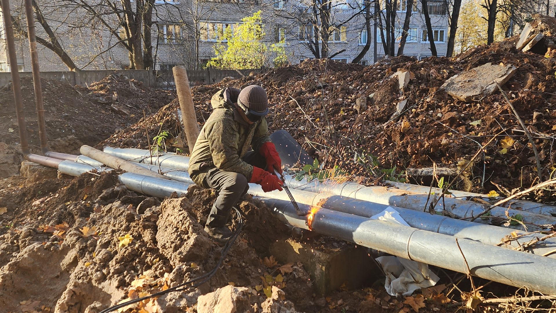 Солнечногорск, ЖКХ, микрорайон Выстрел, отопление, капремонт теплосети,