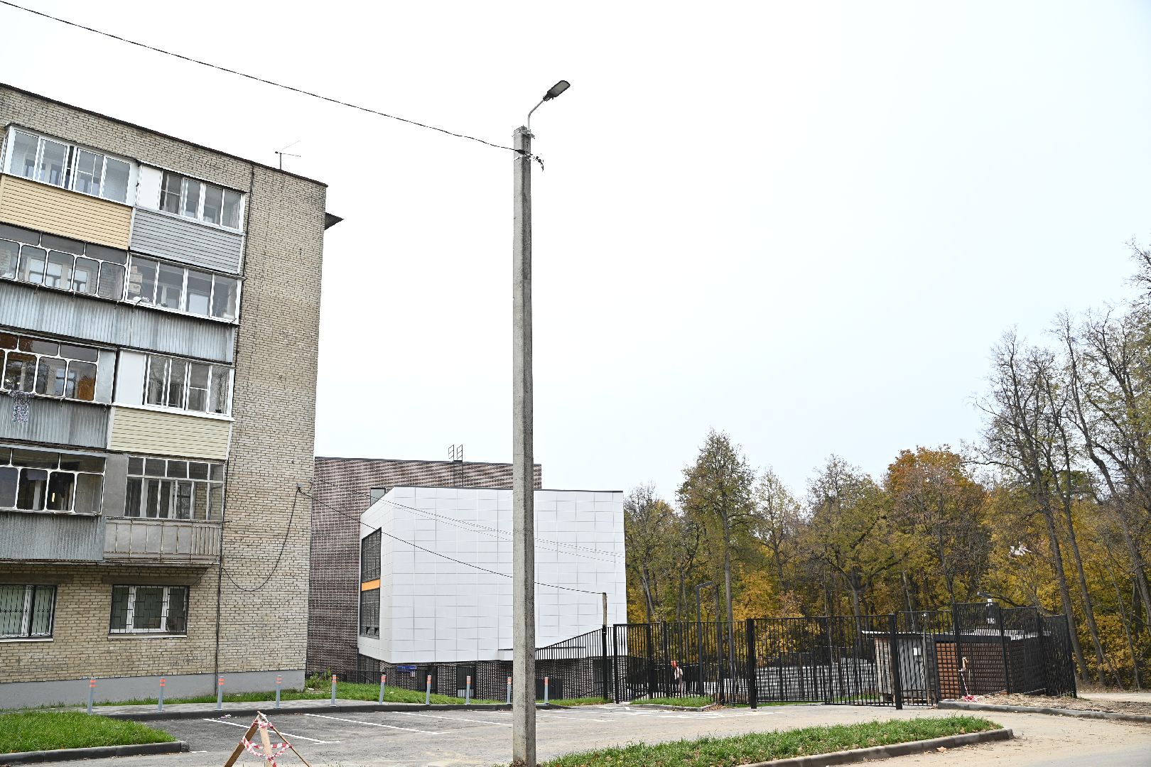 лыткарино, 6 микрорайон, освещение,