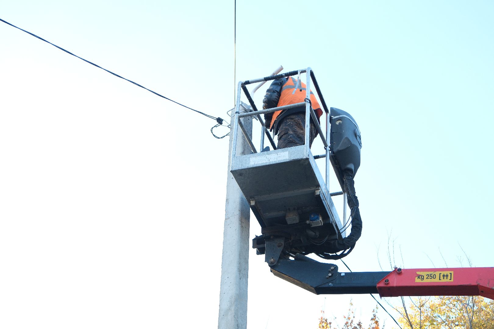 лыткарино, 6 микрорайон, освещение,