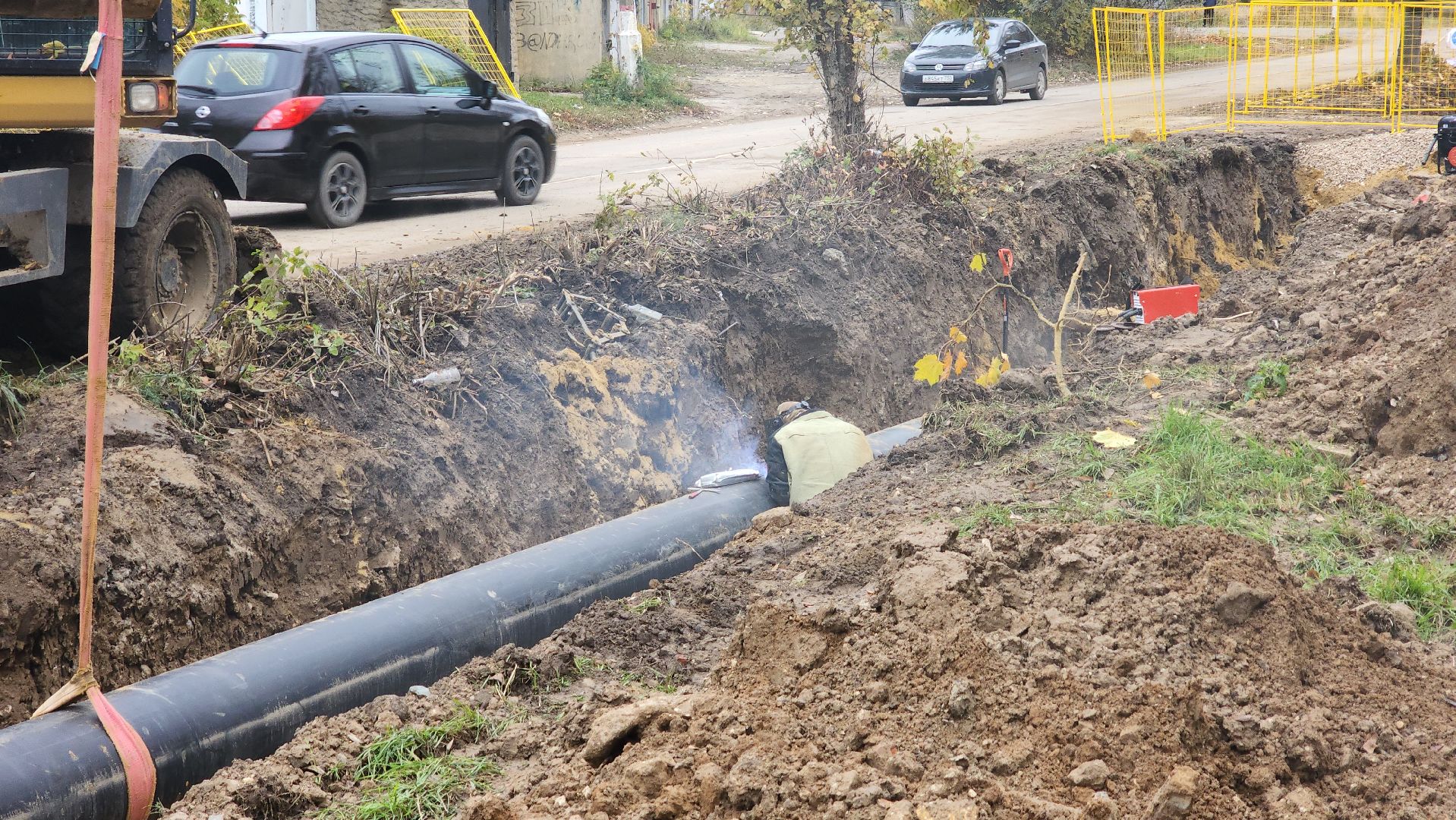 воскресенск, отопление, утечка, теплотрасса,