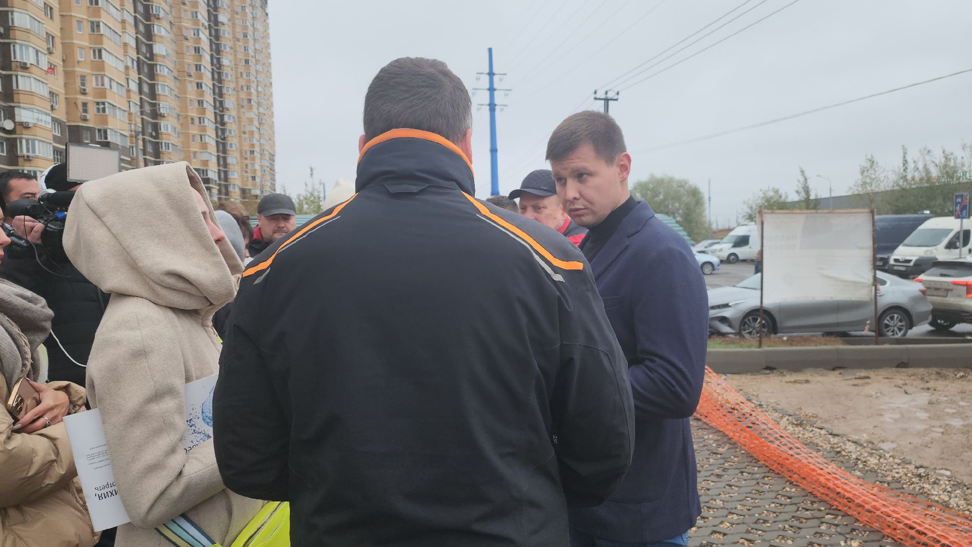 долгопрудный, новые водники, парковка,