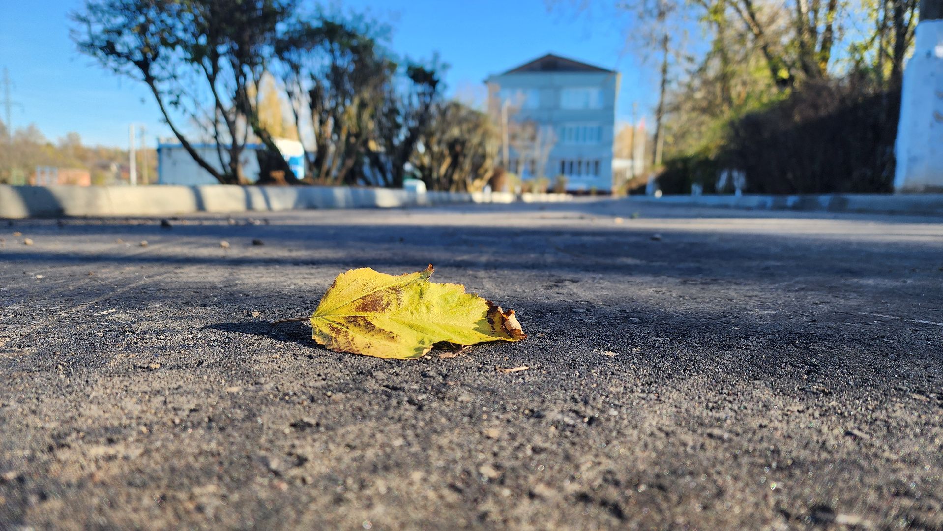 Солнечногорск, поселок Смирновка, Школа Солнечная, благоустройство, новый асфальт,