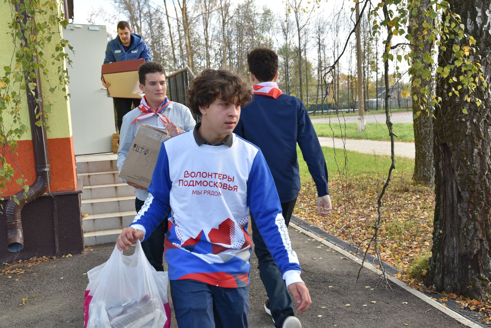 лотошино, лотошинская школа 1, акция, макулатура, сво, помощь сво,