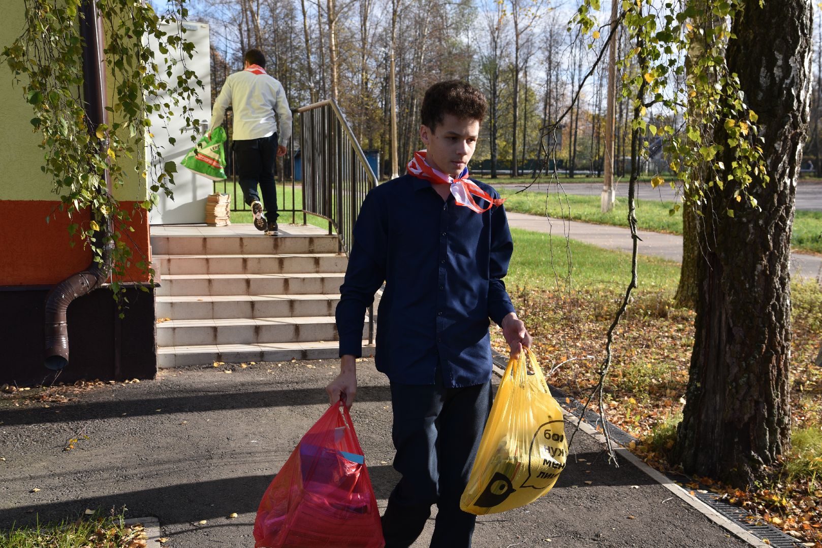 лотошино, лотошинская школа 1, акция, макулатура, сво, помощь сво,