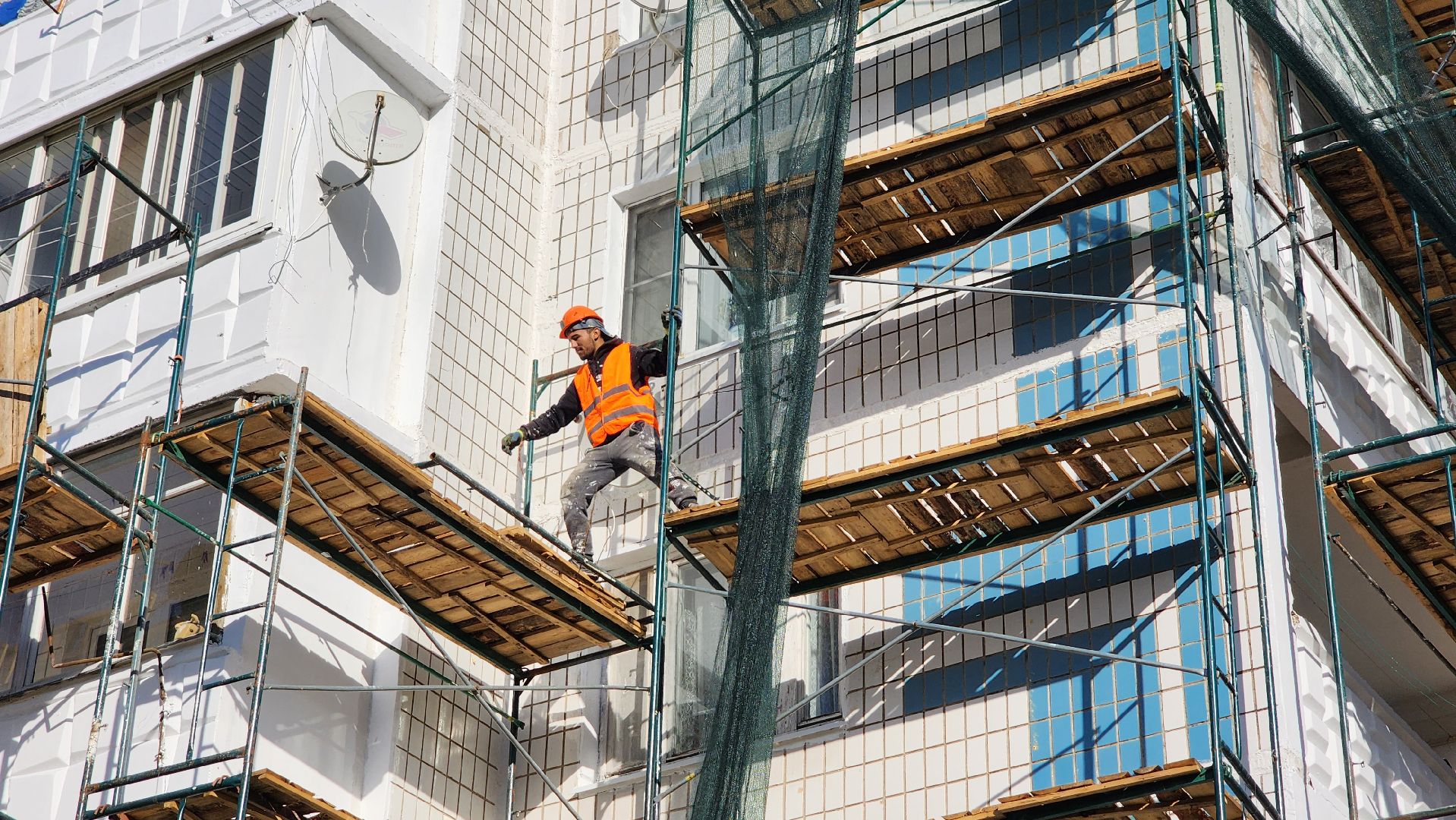 Солнечногорск, поселок Смирновка, капремонт дома, капремонт фасада, ЖКХ,
