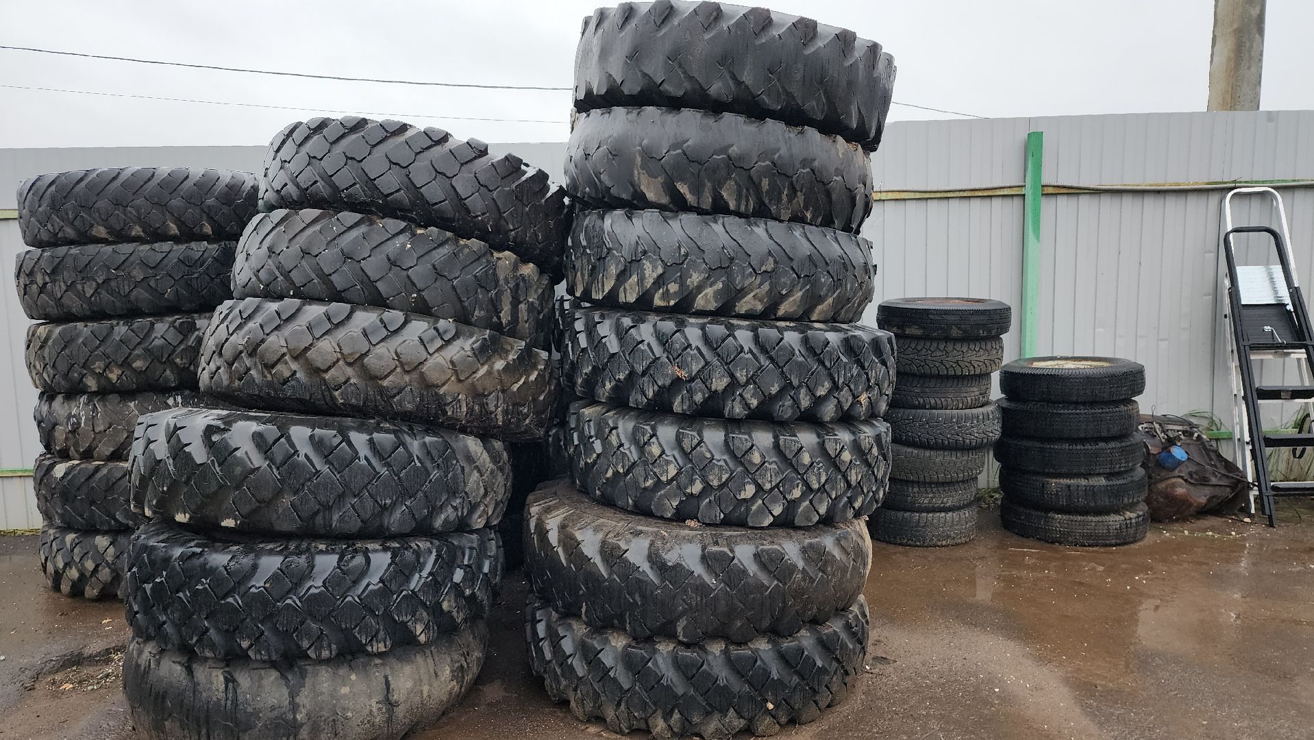 Мегабак, Сдай старые шины, экологическая акция, Обухово, Богородский городской округ,