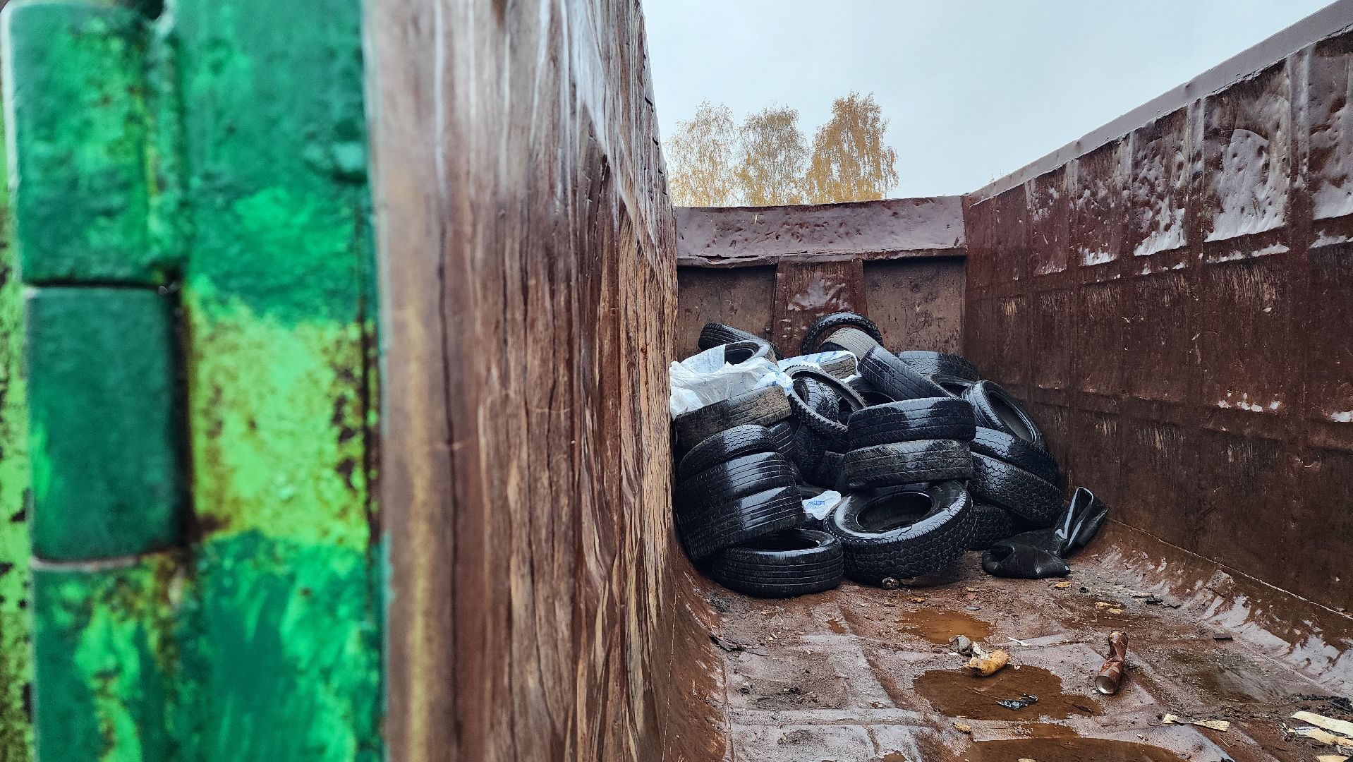 Мегабак, Сдай старые шины, экологическая акция, Обухово, Богородский городской округ,