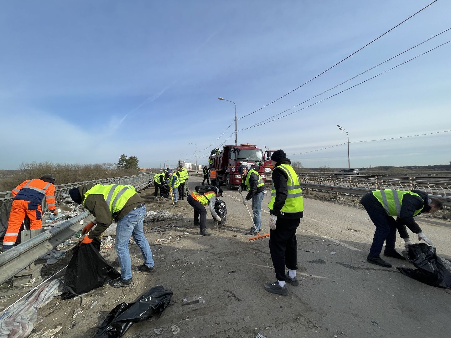 Дороги, Автодор, Одинцово, Субботник