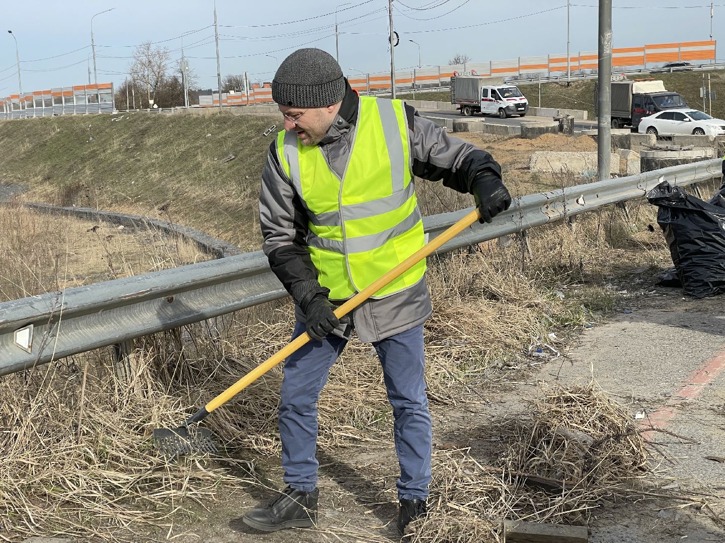 Дороги, Автодор, Одинцово, Субботник