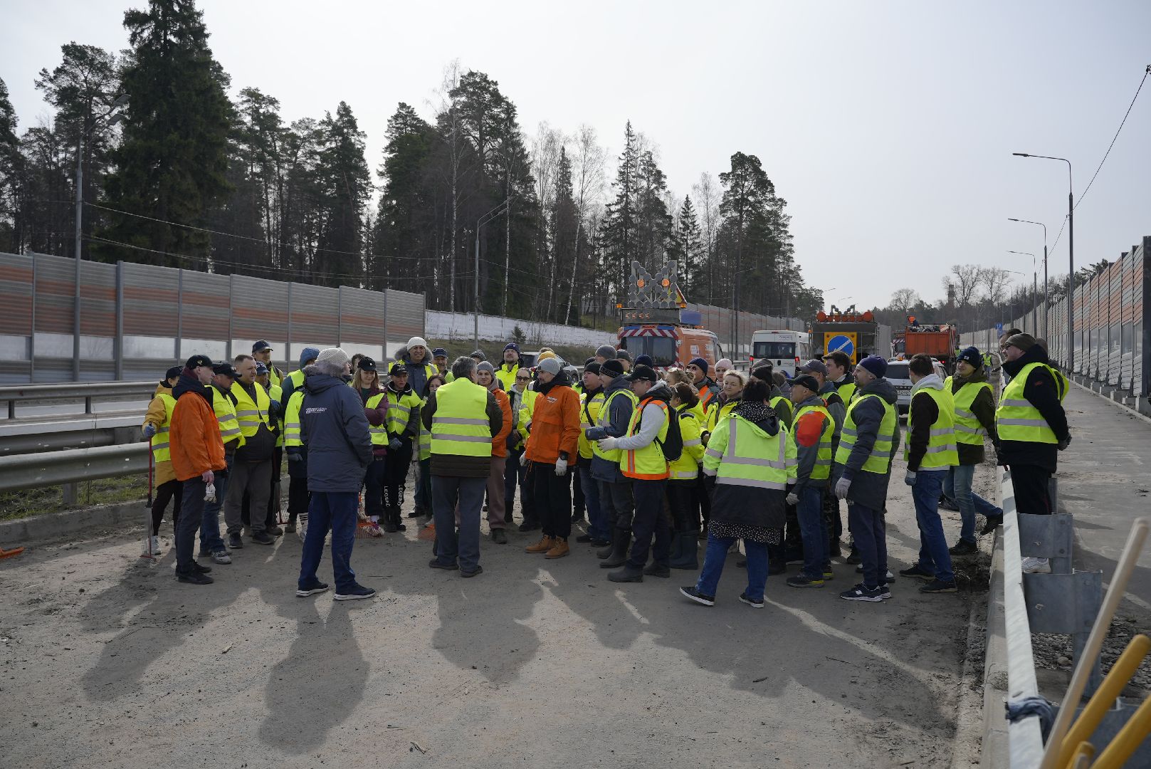 Дороги, Автодор, Одинцово, Субботник