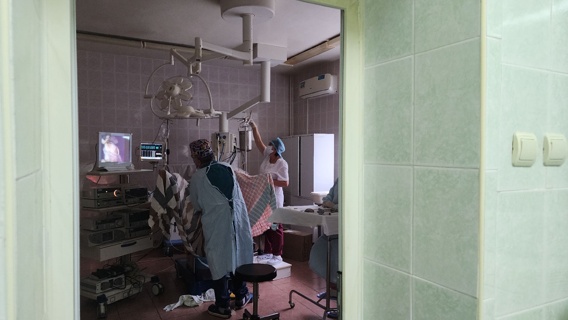 протвино, протвинская хирургия, симулятор лапароскопической операции, протвинская больница, медицина,