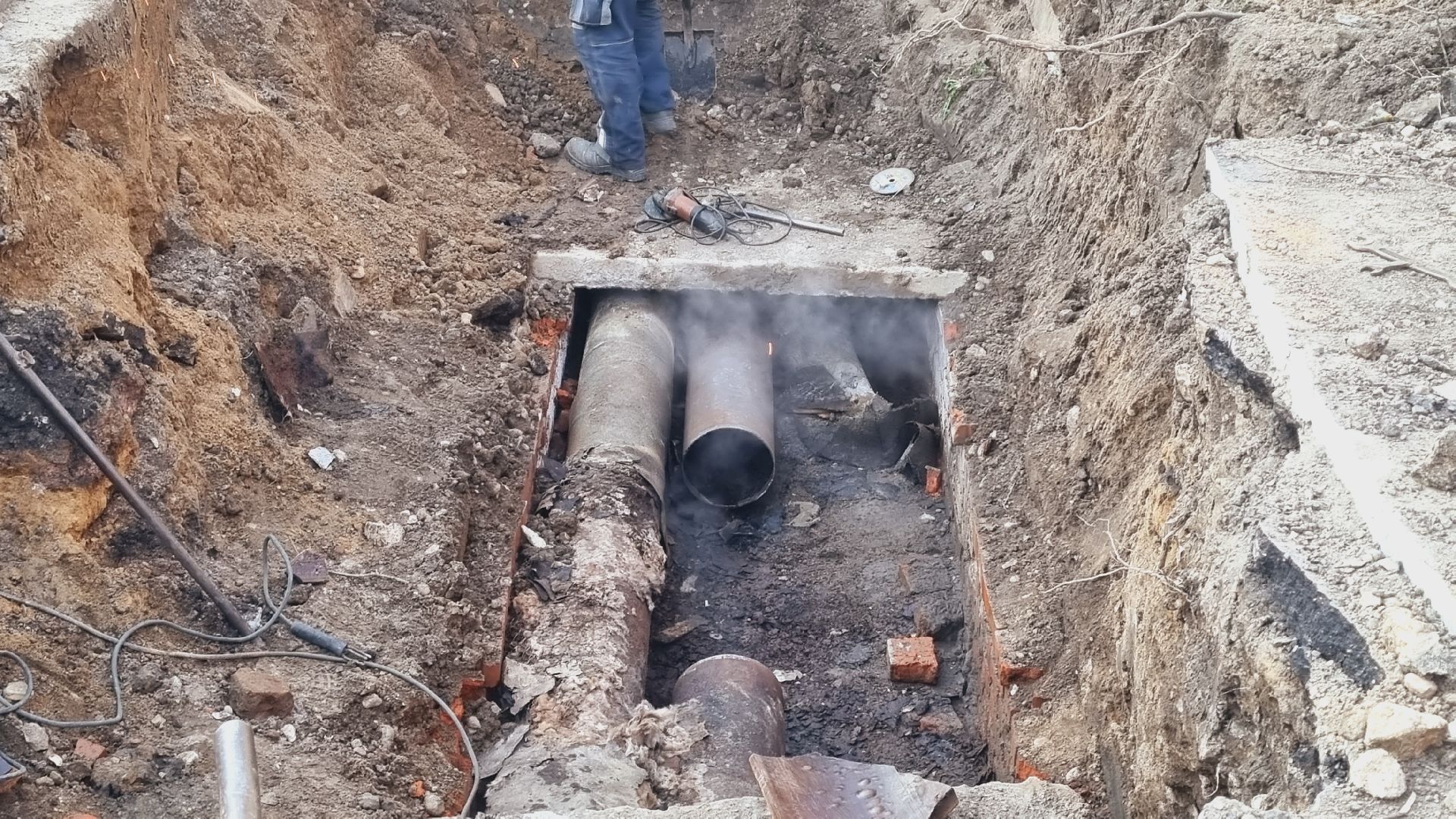 Подмосковье, Ивантеевка, теплосеть