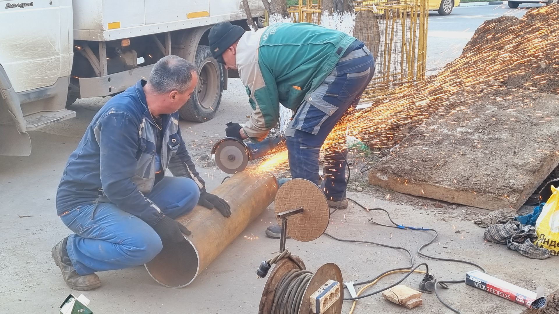 Подмосковье, Ивантеевка, теплосеть