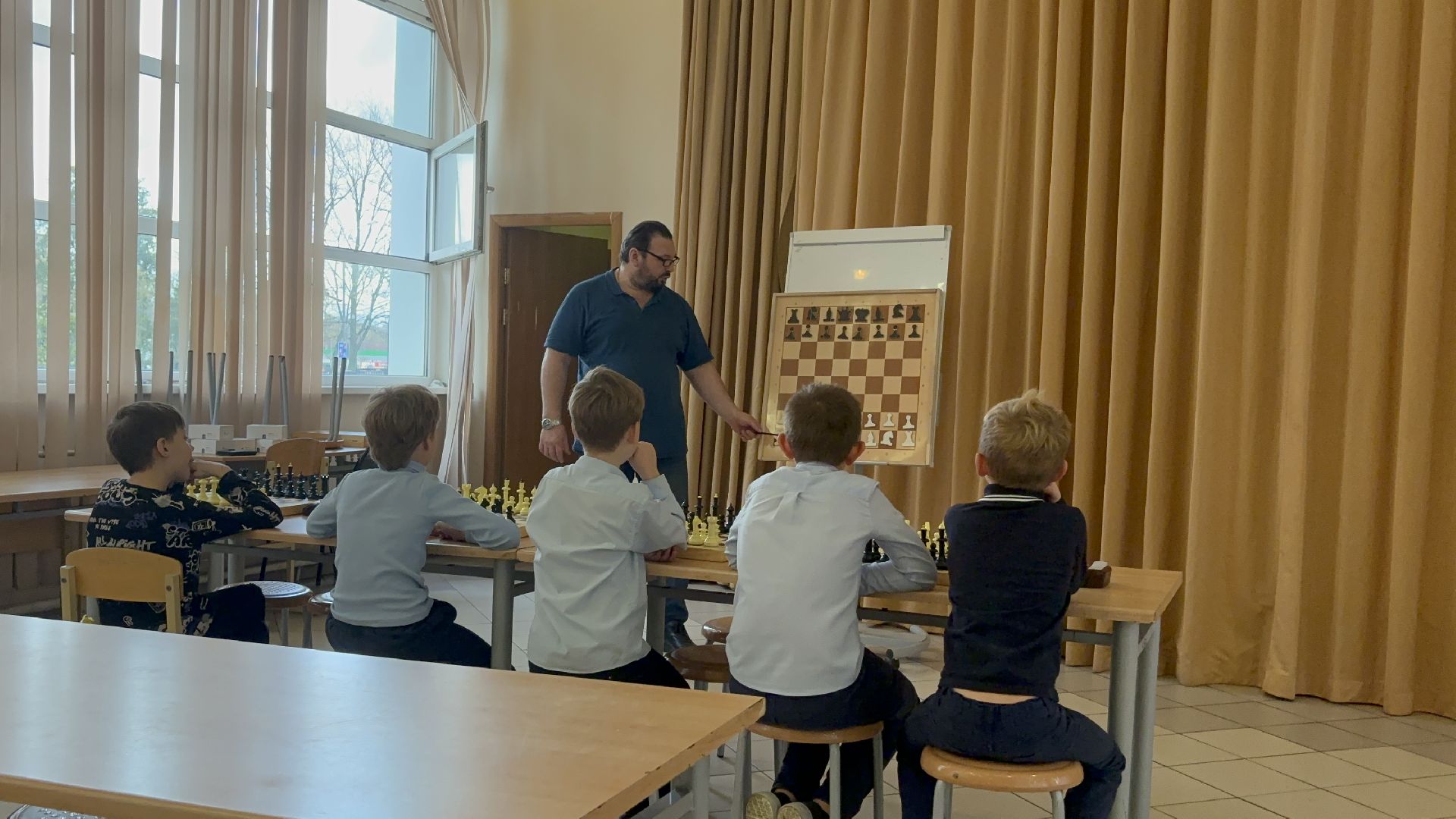 Школьная лига, шахматисты,