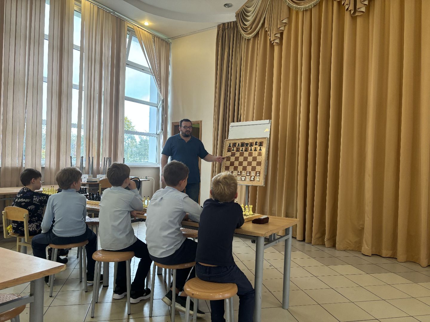 Школьная лига, шахматисты,
