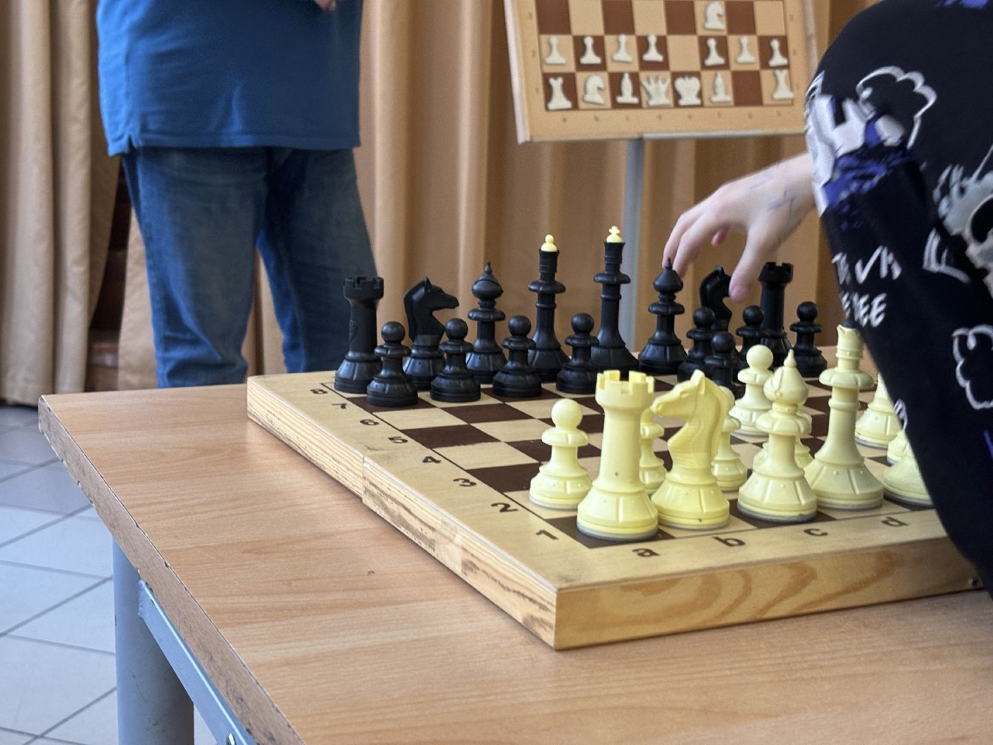 Школьная лига, шахматисты,