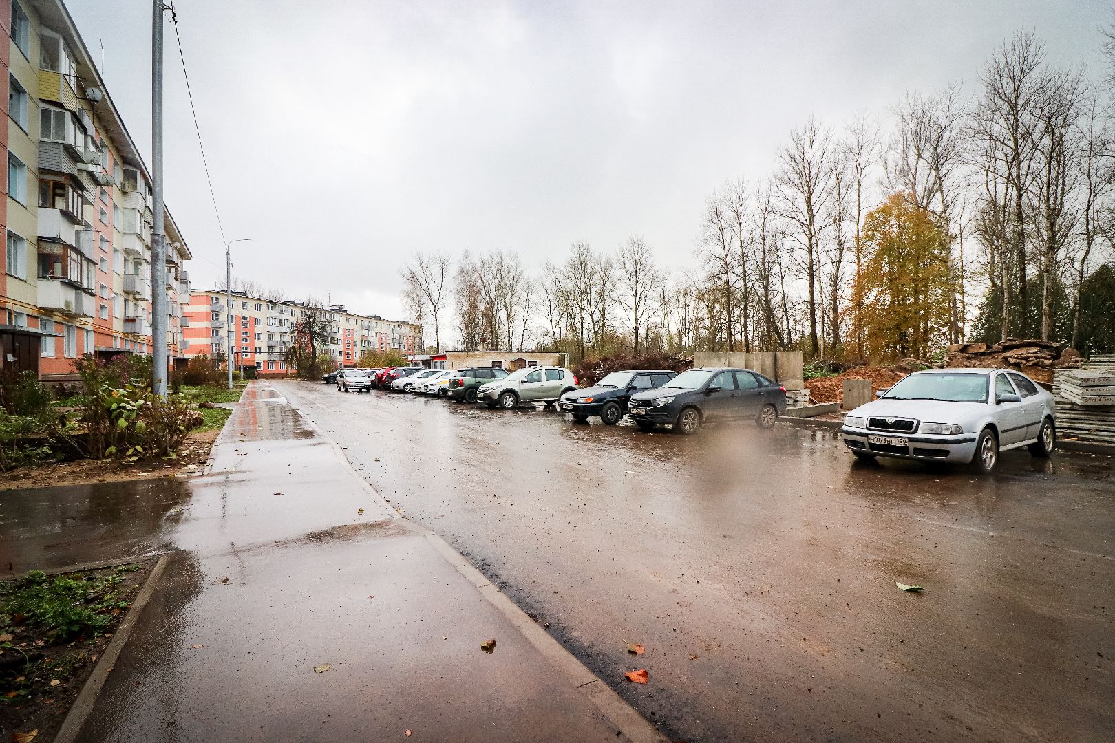 Клин, общество, благоустройство, новые пешеходные дорожки,