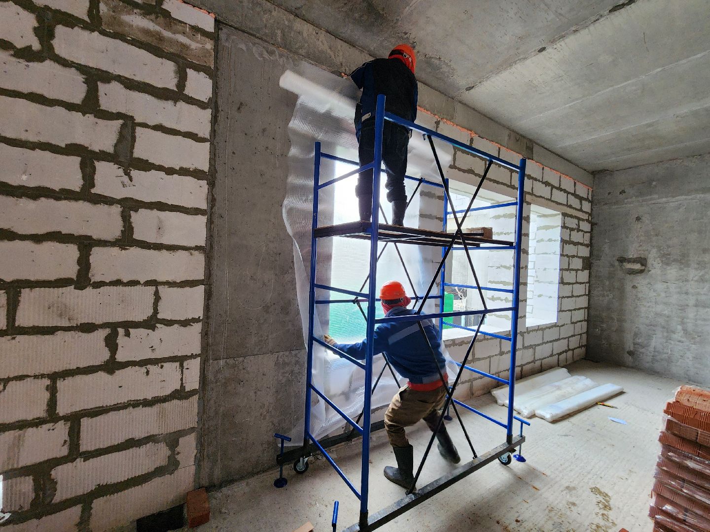 Чехов, школа 3, пристройка, строительство, возведение, обустройство кровли, парапет, наружные сети,